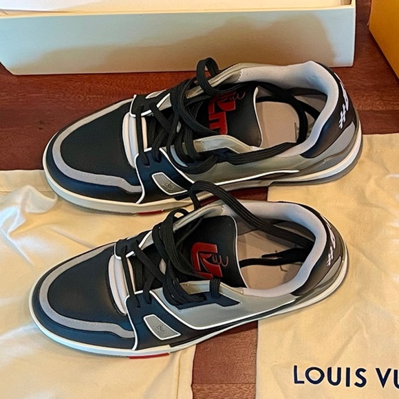 LV Trainers  / Sneakers / Virgil Abloh Men's US9 /EU42 - Picture 2 of 16